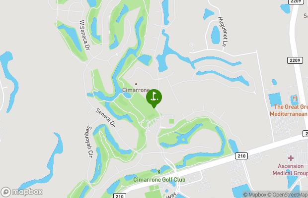 Cimarrone Golf and Country Club map