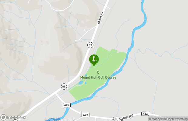 Mount Huff Golf Course map