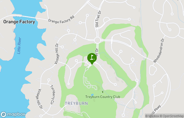 Treyburn Country Club map