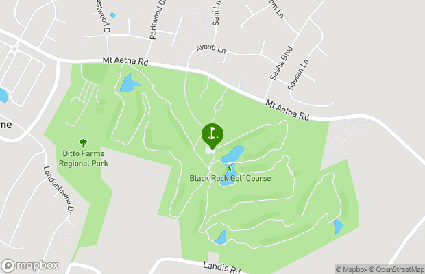 Black Rock Golf Course map