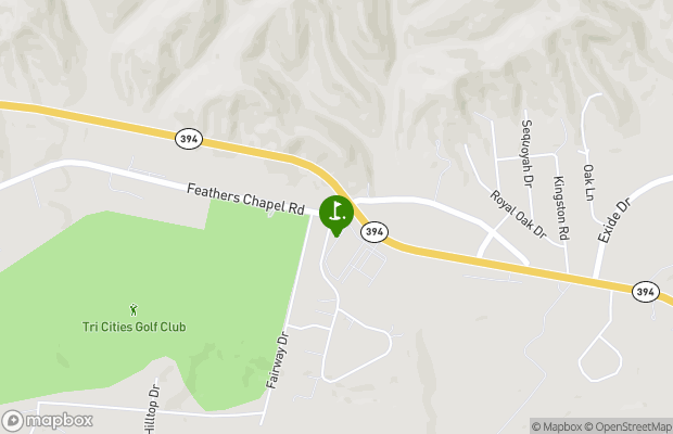 Tri Cities Golf Club map