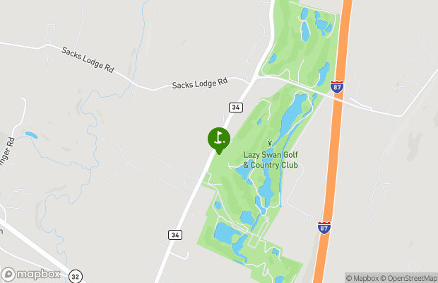The Lazy Swan Golf and Country Club map