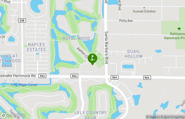 Royal Wood Golf and Country Club map