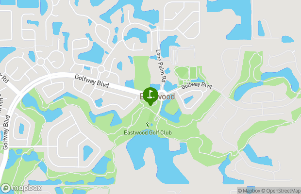 Eastwood Golf Club map