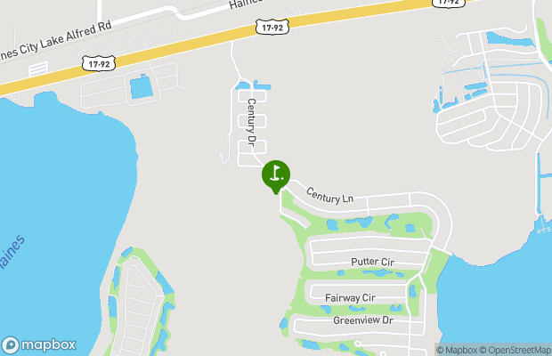 Lake Henry Golf Club map