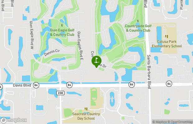 Countryside Golf and Country Club map
