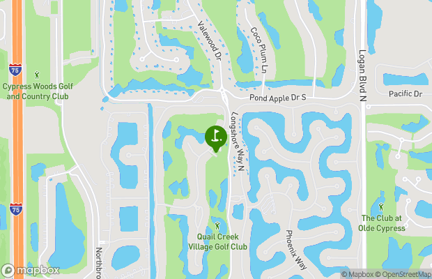 Quail Village Golf Course map