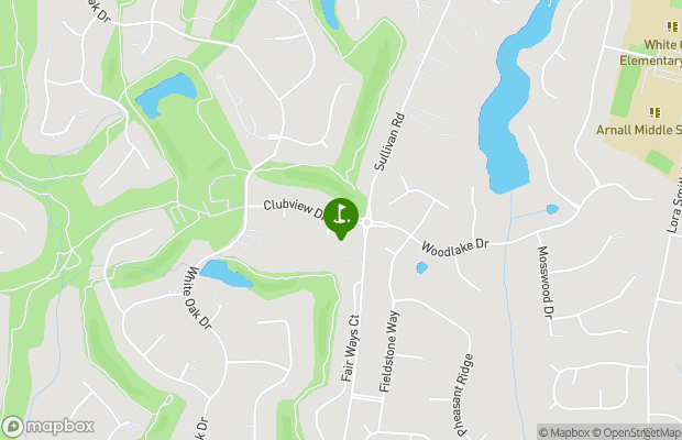 Canongate On White Oak Golf Course map