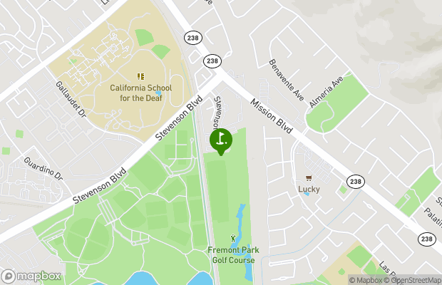 Fremont Park Golf Course map