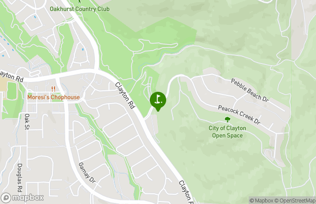 Oakhurst Country Club map