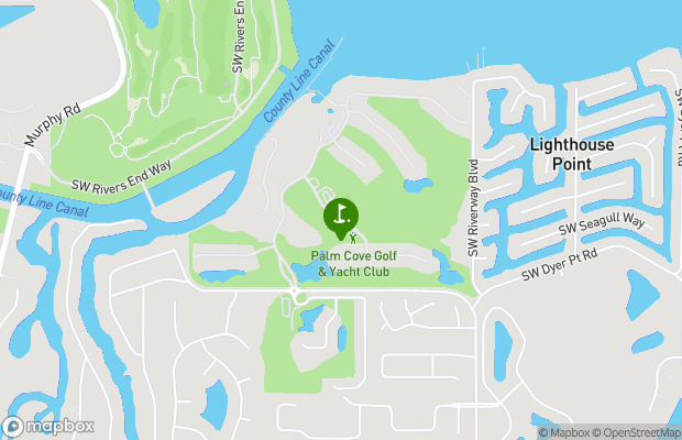 Palm Cove Golf and Yacht Club map