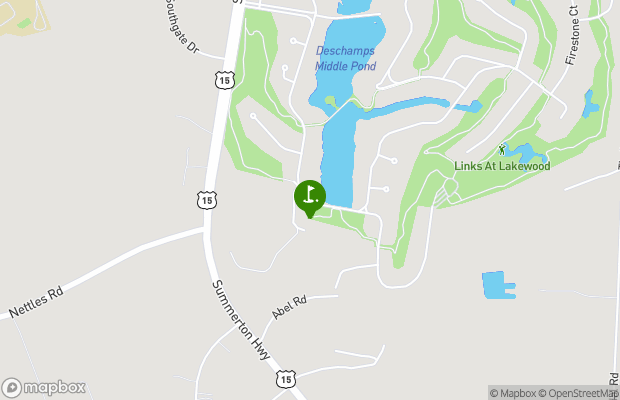 The Links At Lakewood map