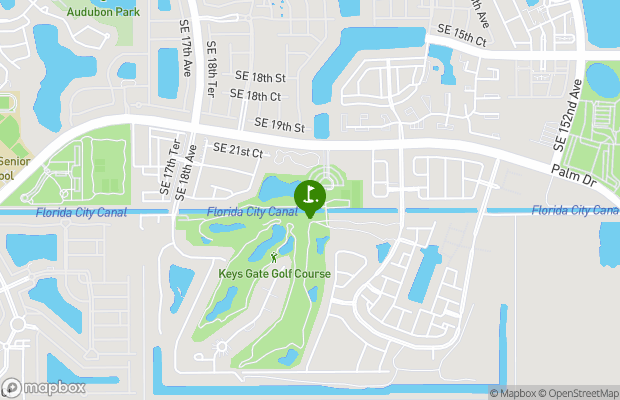 Keys Gate Golf Club map