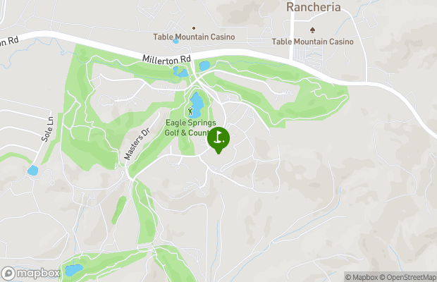 Eagle Springs Golf and Country Club map