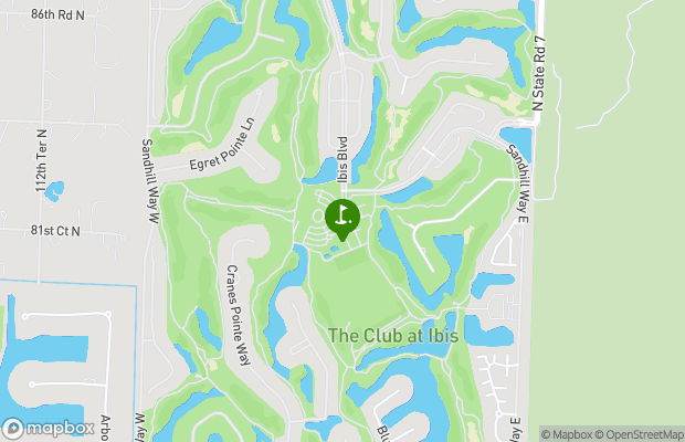 Ibis Golf and Country Club map