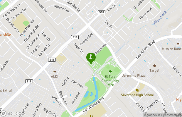 Lake Forest Golf and Practice Center map