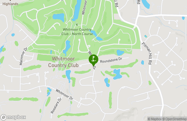 Whitmoor Country Club  map