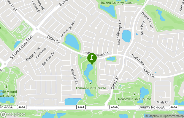 Truman Executive Golf Course map