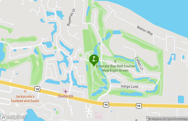 Emerald Bay Golf Club map