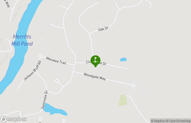 Indian Springs Golf Club map