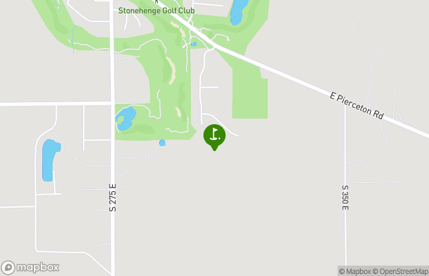 Raccoon Run Golf Course map