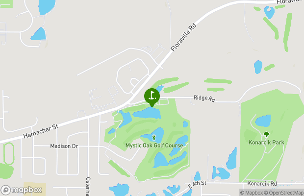The Ridge Golf Course map