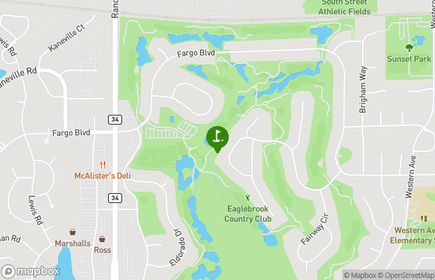 Eagle Brook Country Club map