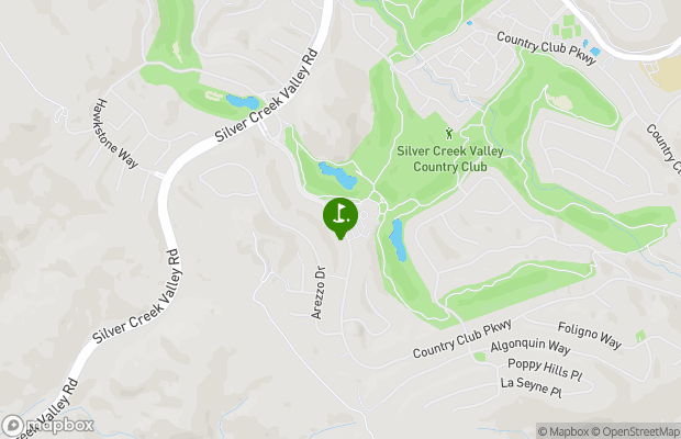 Silver Creek Valley Country Club map