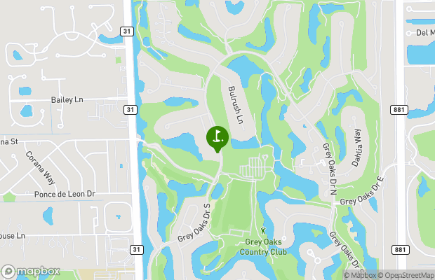 Grey Oaks Golf and Country Club map