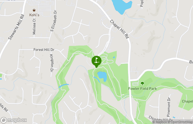 Chapel Hills Golf and Country Club map