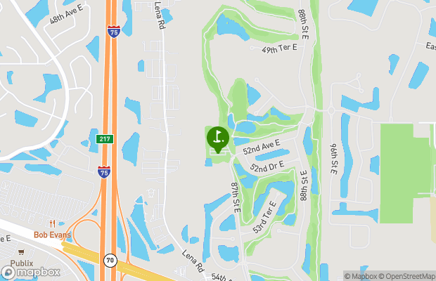 Rosedale Golf and Tennis Club map
