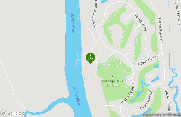 Heritage Oaks Golf Club map