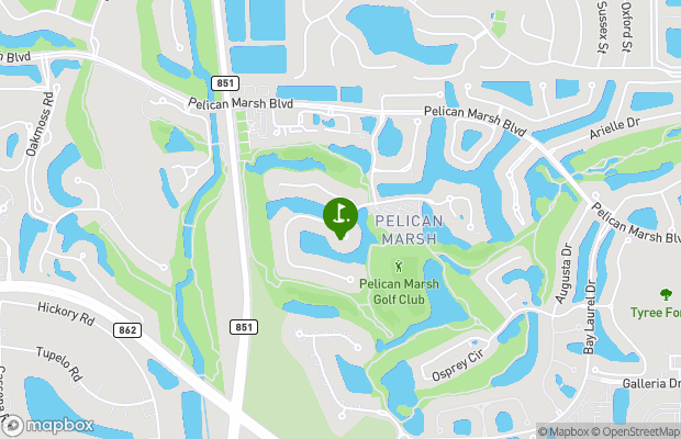 Pelican Marsh Golf Club map