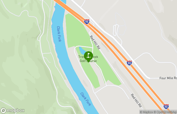 Trestle Creek Golf Course map
