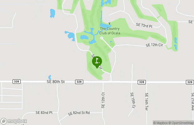 Country Club of Ocala map
