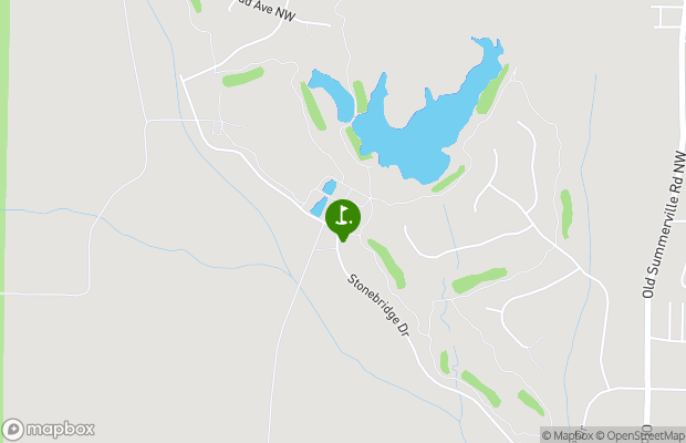 Stonebridge Golf Club map