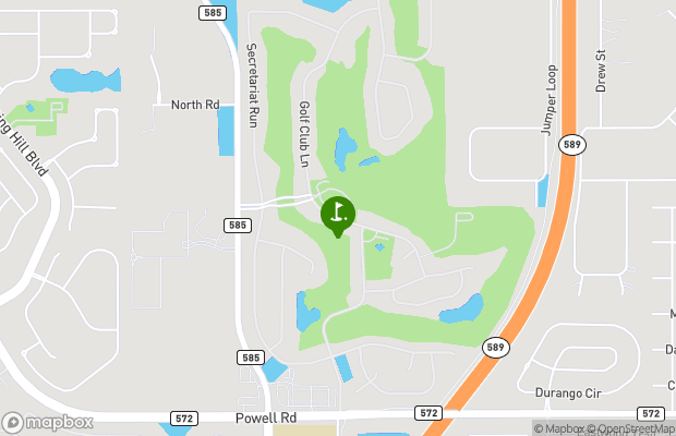 Silverthorn Country Club map