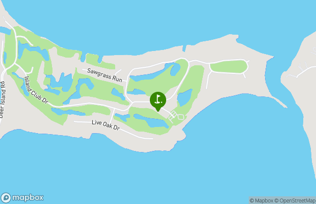 Deer Island Country Club map