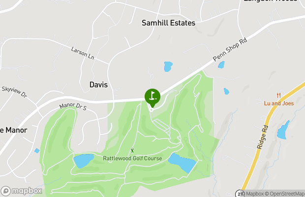 Rattlewood Golf Course map