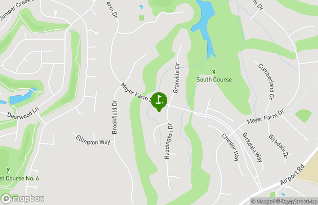 Forest Creek Golf Club  map