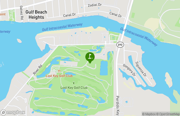 Lost Key Golf Club map