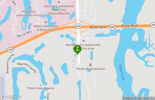 Pablo Creek Club map