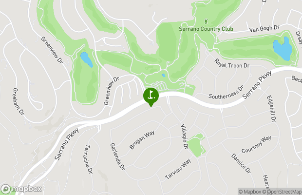 Serrano Country Club map