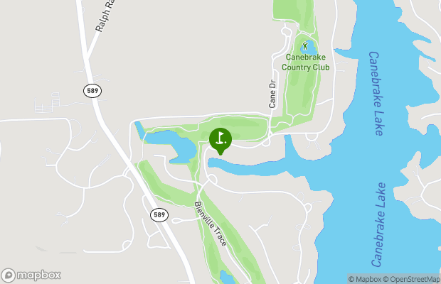 Canebrake Country Club map