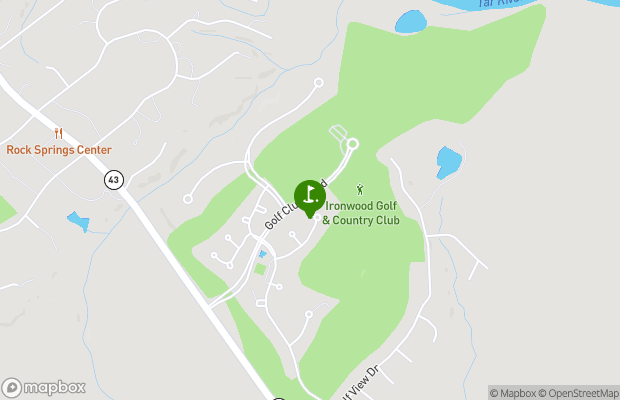 Ironwood Golf and Country Club map