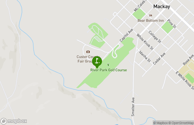 River Park Golf Course and RV Pk map