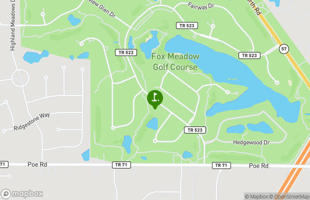 Fox Meadow Country Club map