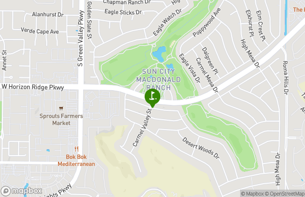 Desert Willow Golf Course map