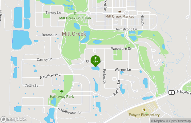 Mill Creek Golf Club map