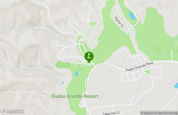 Diablo Grande Golf and Country Club map